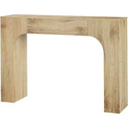 Tavolo consolle rustico Brown Farmhouse, rettangolare, per 1 persona