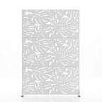 Divisorio per interni in acciaio zincato bianco, 1 pannello, 183 cm (A) x 120 cm (L)