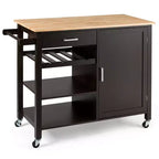 Toeletta moderna marrone con specchio LED, cassetti e sgabello, 1 persona